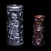 Two Mesopotamian Style Cylinde
