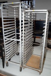TWO METAL CATERING SHEET PAN R