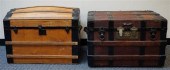 TWO METAL MOUNTED FRUITWOOD PA