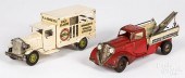 TWO METALCRAFT PRESSED STEEL T
