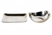 TWO MEXICAN SILVER TABLE ARTIC