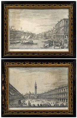 Two Michele Marieschi engravings