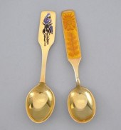 Two Michelsen Danish Gold Wash
