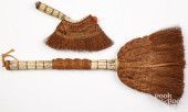 TWO MICMAC QUILL AND HORSE HAI