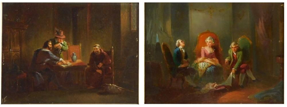 TWO MID-19TH C. CONTINENTAL