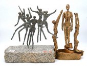TWO MID CENTURY MODERN FIGURAL