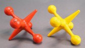 TWO MID-CENTURY MODERN PAINTED