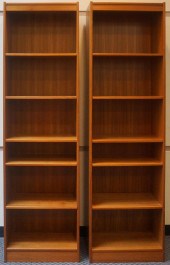 TWO MID-CENTURY MODERN TEAK OP