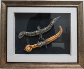 TWO MIDDLE EASTERN DAGGERS WIT
