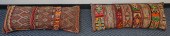 TWO MIDDLE EASTERN FLATSTITCH