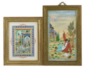 TWO MIDDLE EASTERN PAINTINGS I