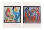 TWO MIHAIL CHEMIAKIN UNFRAMED