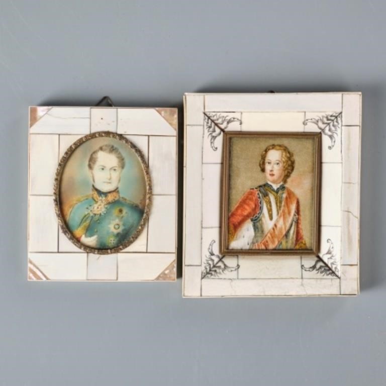 TWO MILITARY PORTRAIT