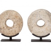 Two Millstone Disks on Metal S