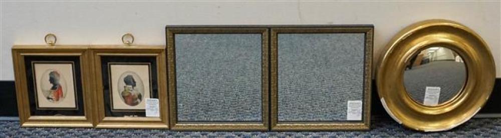 TWO MINIATURE COLOR PRINTS OF