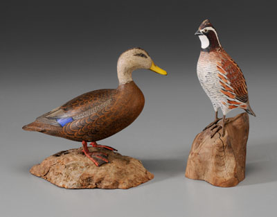 Two Miniature Decoys, Wendell