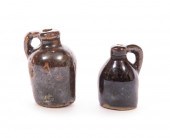 TWO MINIATURE GEORGE OHR ART P