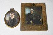 TWO MINIATURE PAINTINGSTwo min