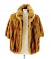 Two mink capes gray mink by Se