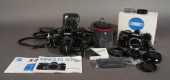 TWO MINOLTA X700 SLR CAMERAS W