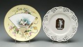 Two Mintons plates: cabinet pl
