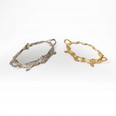 TWO MIRRORED PLATEAUS includin