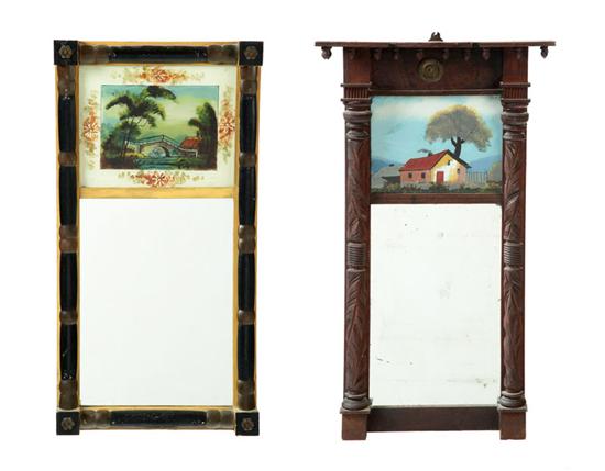 TWO MIRRORS.  American  mid