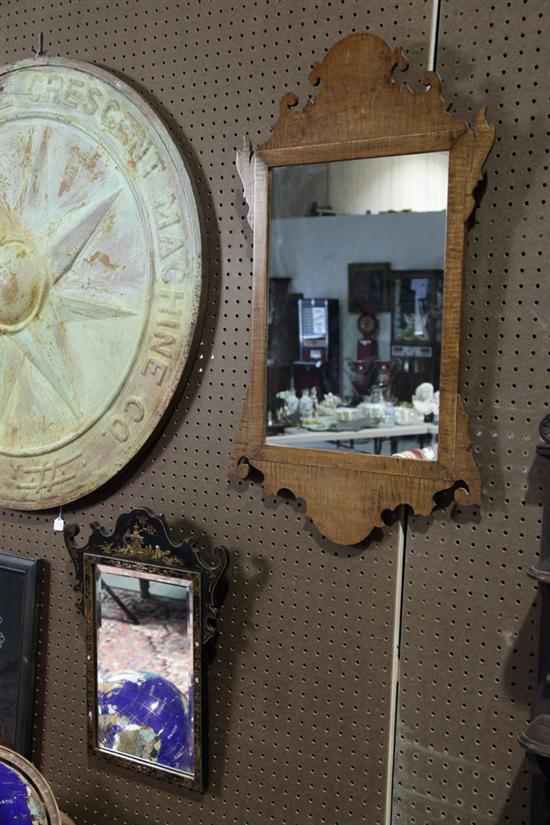 TWO MIRRORS. Chippendale style