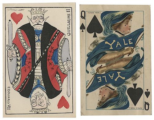 TWO MISCELLANEOUS POSTCARDS WITH