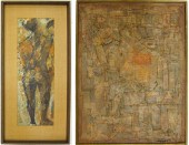 TWO MIXED MEDIAS: Sidonie Caro