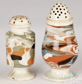 TWO MOCHA MARBLEIZED PEPPER PO