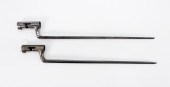 TWO MODEL 1819 HALL RIFLE BAYO