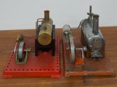 TWO MODEL STEAM ENGINES, H OF