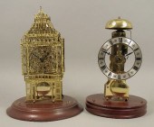 Two modern brass framed ''Skel