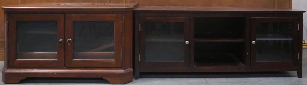 TWO MODERN CHERRY LOW ENTRAINMENT
