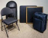 TWO MODERN FOLDING CARD TABLES