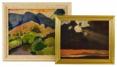 TWO MODERN LANDSCAPES, THE FIR