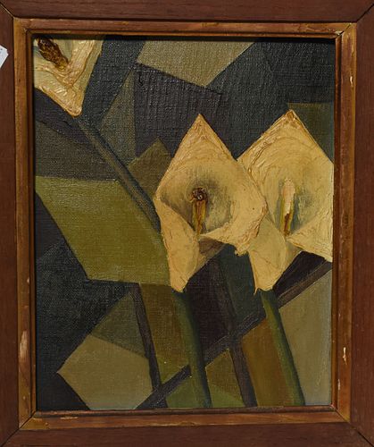 TWO MODERN OILS ON BOARDTwo