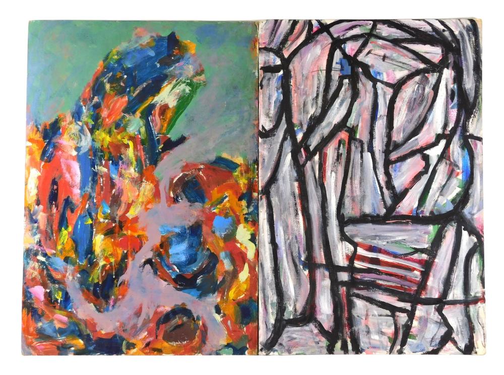 TWO MODERN PIECES BY HONORA BERG