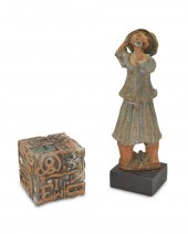 TWO MODERN SCULPTURESTwo moder