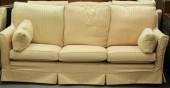 Two modern three-seater sofas