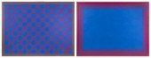 TWO MODERNIST PAINTINGS LATE 2