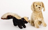 TWO MOHAIR ANIMALS, PROBABLY S