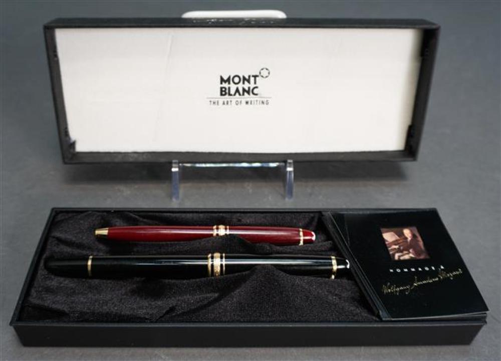 TWO MONTBLANC MOZART ROLLERBALL