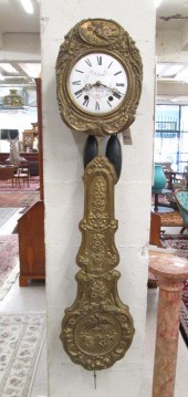 TWO MORBIER BRASS REPOUSSE WAL