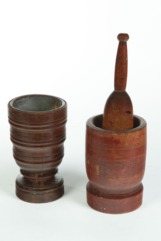 TWO MORTARS.  American  2nd