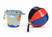 TWO MOSCHINO SUMMERTIME PATENT