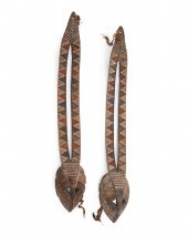 TWO MOSSI KARANGA MASKSTwo Mos