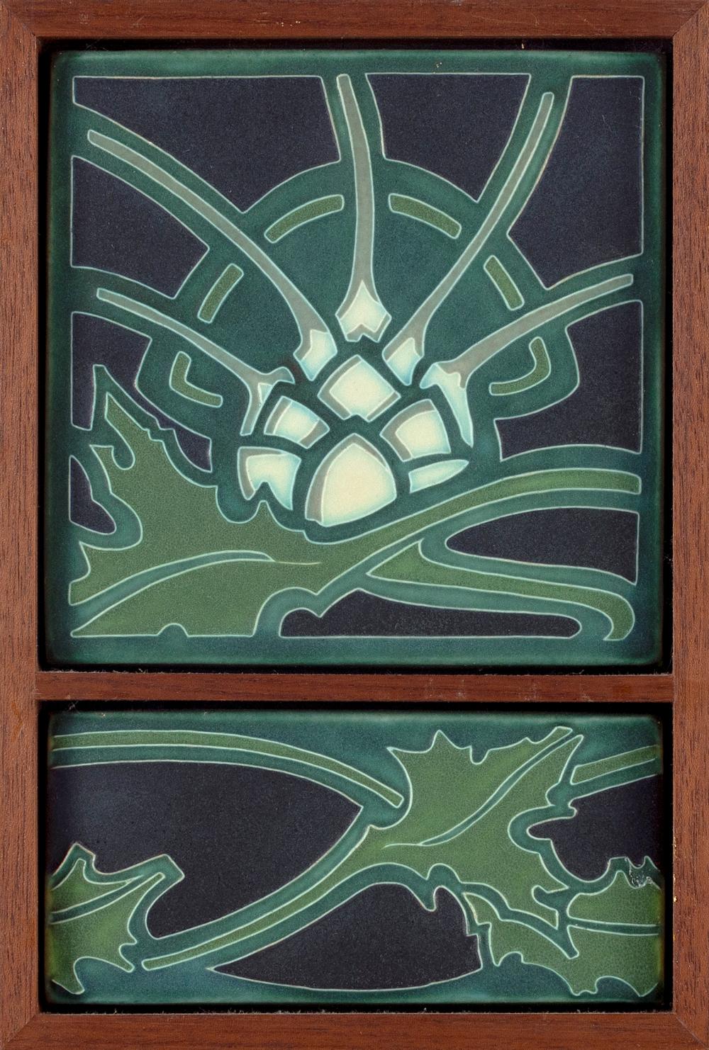 TWO MOTAWI TILEWORKS TILES