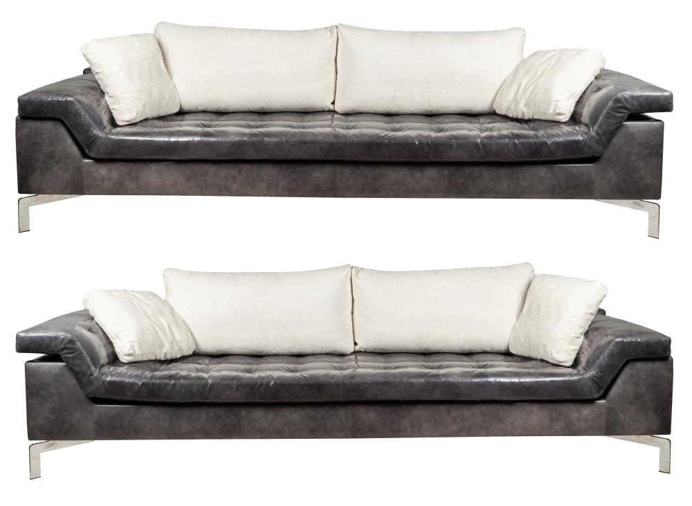 TWO MOURA STARR LEATHER